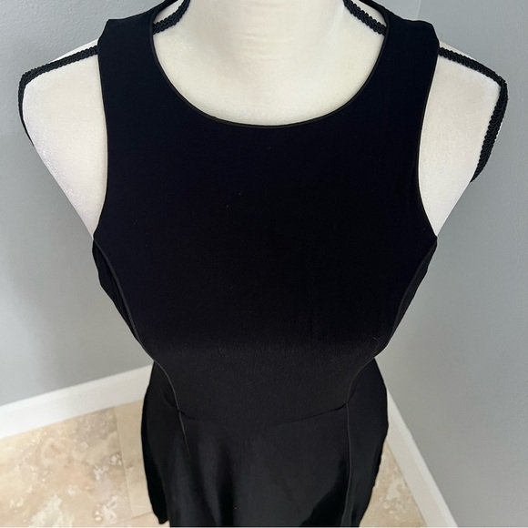Sanctuary Black Halter Sheath Mini Dress - Picture 3 of 13